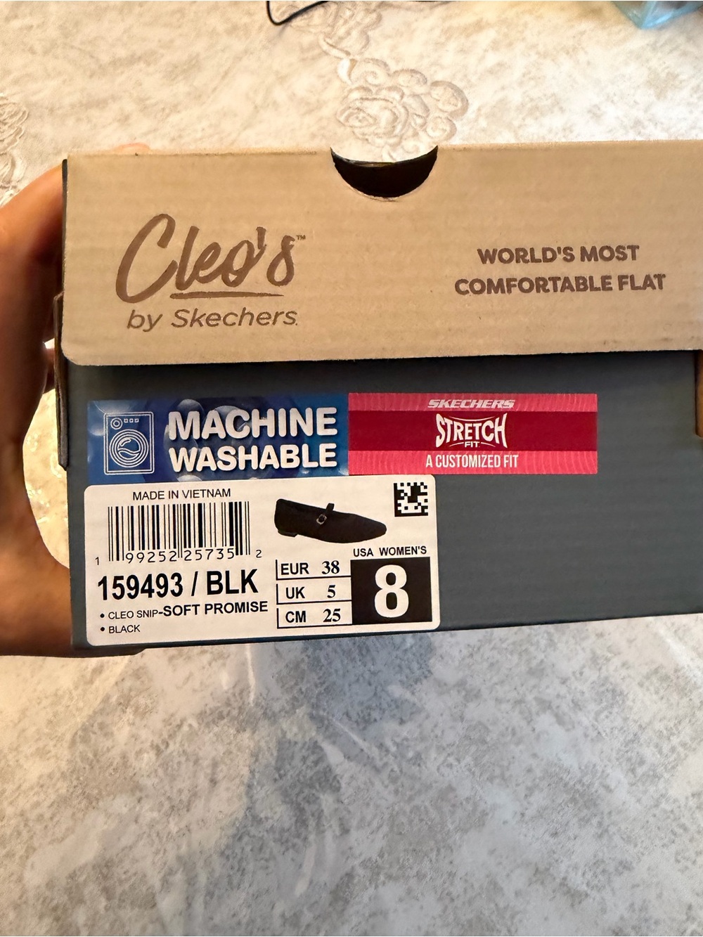 SKECHERS Women's Cleo Snip Slip-On Mary Jane Flats. Size 8 - Picture 11 of 13